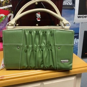 Green miche shoulder bag